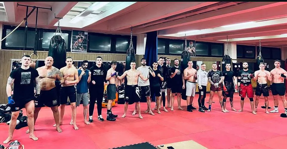 Trénink thajského boxu